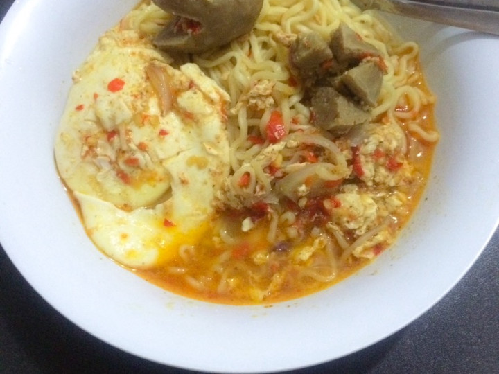 Ternyata ini lho! Resep gampang buat Indomie rebus pedas (kreasi indomie)  istimewa