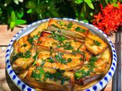 Hình ảnh của cà tím chiên