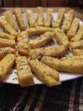 Bastones de Polenta + Salsa Especial