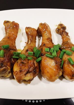 Hình của món Đùi gà rô ti.