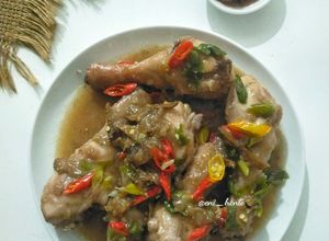 Foto resep 963. Ayam Kukus Jahe Pedas