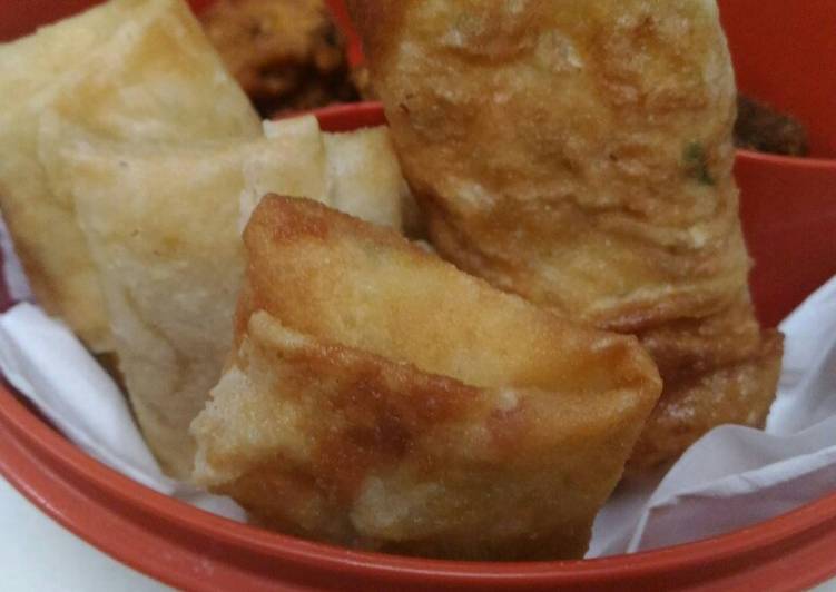 Martabak mini isi tahu telur