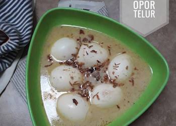 Resep Populer Opor telur Ala Warteg