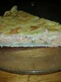 Tarta de salmón.🍣