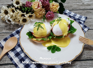 班尼迪克蛋 Eggs Benedict 的食譜成品照片