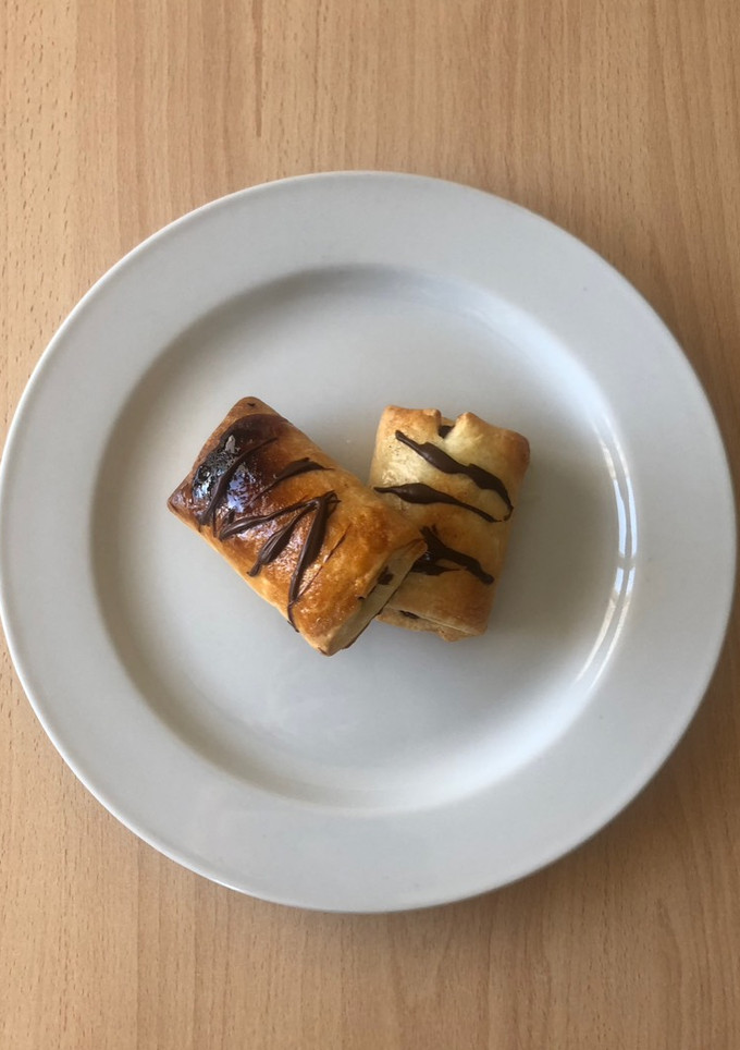 Una foto de Mini napolitanas veganas