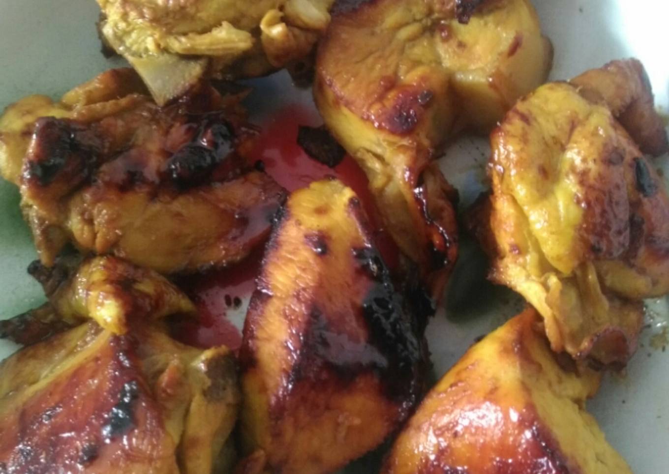 Ayam Bakar kuning