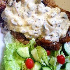 A picture of Easy mushroom sauce.