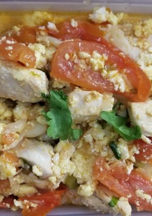 Foto resep Ayam Telur Tomat