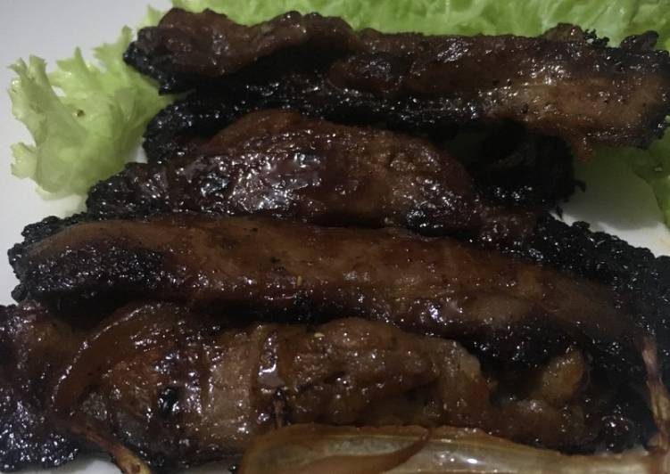 Bagaimana Menyiapkan Wagyu steak korean style ala fe yang Lezat