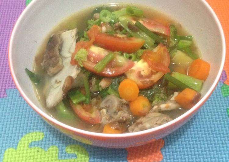 Sup Kambing Empuk yang tidak berbau dan nikmat