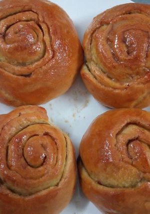 A picture of Cinnamon rolls.
