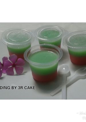 Foto resep Puding 2 lapis #BikinRamadanBerkesan