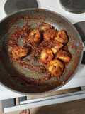 Pad Ped Pla Duk (Stir fried catfish with curry paste)