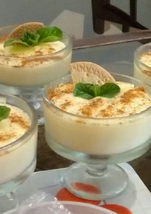 Una foto de Natillas de maizena