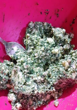 Una foto de •Relleno de verdura •
