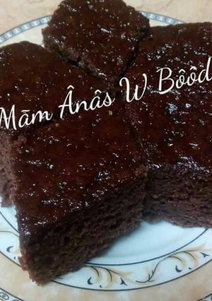 صورة لوصفة كيك الشيكولاته بالموز