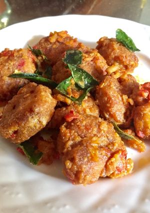 Foto resep Udang Saos Telur Asin