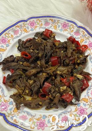 A picture of Fresh Oyster Mushroom Stir Fry.