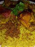 Chicken Kabsa Dish