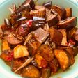 Sambal balado terong teri