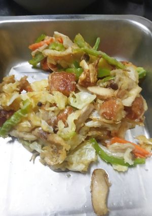 酥炸蔬菜饼 的食譜成品照片