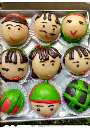 Foto resep Bakpao Karakter