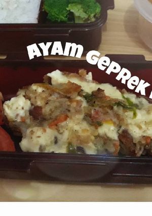 Foto resep Ayam Geprek Keju Simple