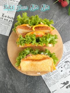 Foto resep Roti Jhon Ala Ala