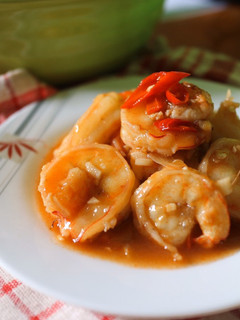 Foto resep Udang Saus Pedas Manis