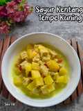 Sayur Kentang Tempe Kuning