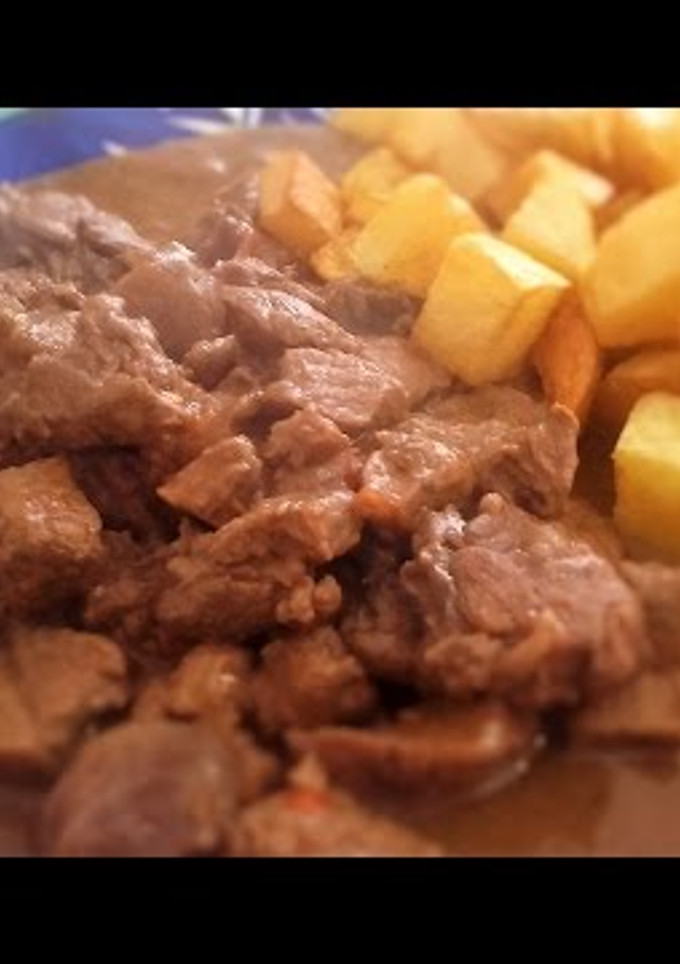 Una foto de Jabalí estofado