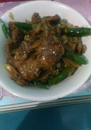 Foto resep Daging teriyaki