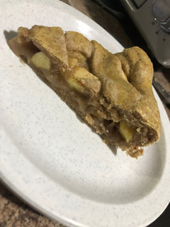Una foto de Kuchen de manzana