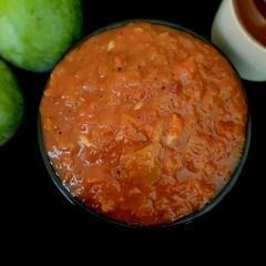 A picture of Sweet raw mango pickle.