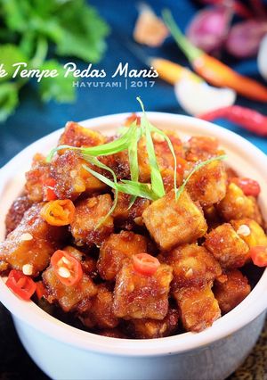 Foto resep Orek Tempe Pedas Manis