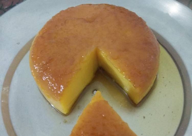 Caramel bread pudding Caramel bread pudding