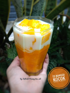 Foto resep Es Mangga Kocok