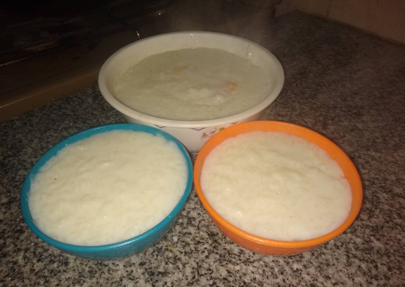 Arroz con leche (receta no tradicional)