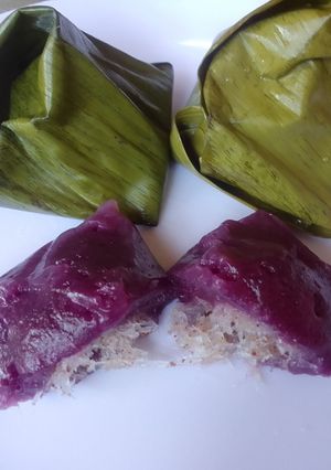 Foto resep Mendut ubi ungu tepung tapioka