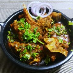 A picture of Desi mutton.