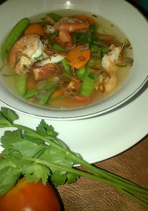 Foto resep Sup Udang Kapri