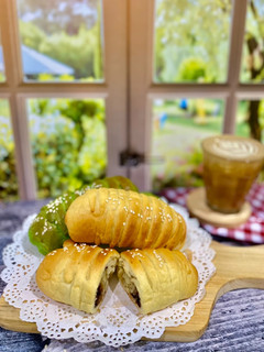 Foto resep Roti Manis Pisang Coklat Keju