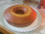 Mi torta matera recién salida del horno