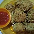 Bola-Bola tahu rambutan mie telur
