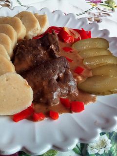 Fehérboros-joghurtos szarvasmáj recept fotója