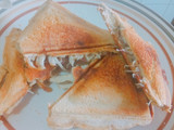 Cheesy chicken toast bread