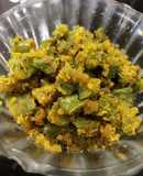 Sponge gourd skin sabji