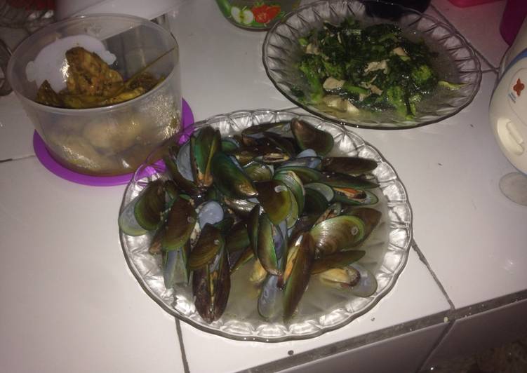 Kerang ijo saus tiram