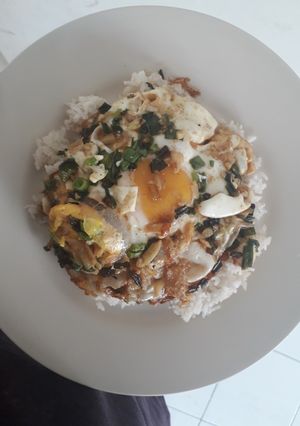 Foto resep Nasi telur viral